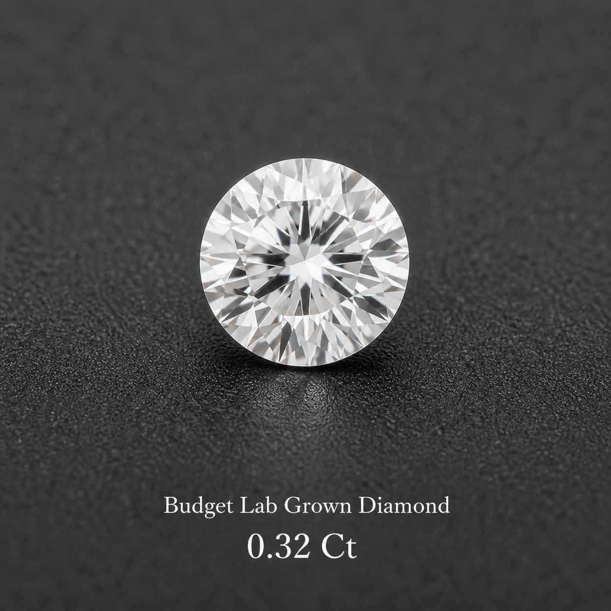 Budget Lab Grown Diamond – 0.32 Ct