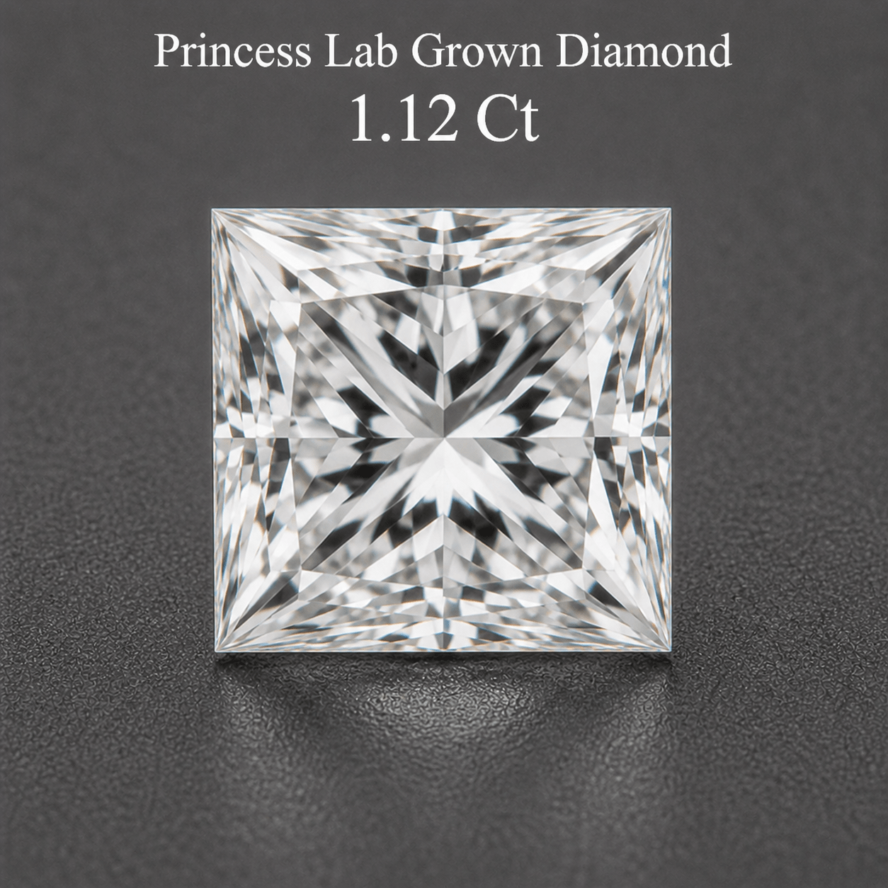 Princess Lab Grown Diamond – 1.12 Ct